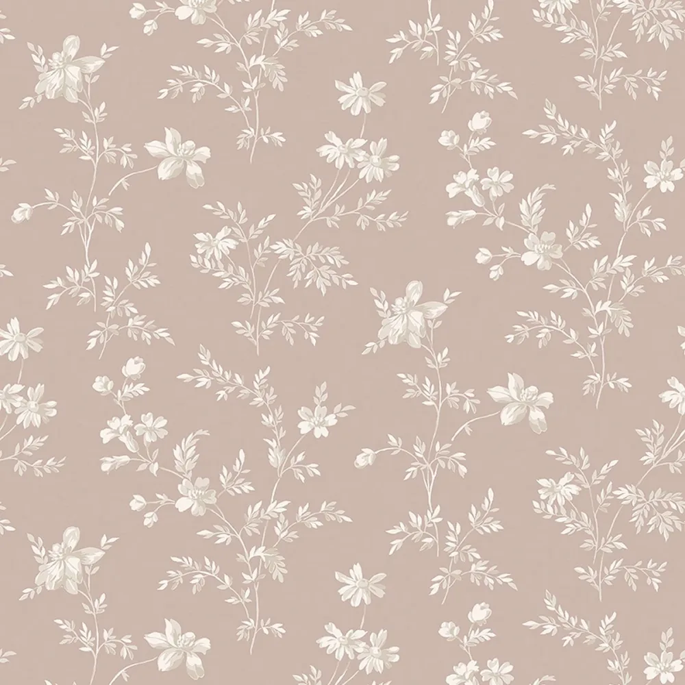 Tapet Timeless Traditions Ängsblomma 3275 Rosa Blommig
