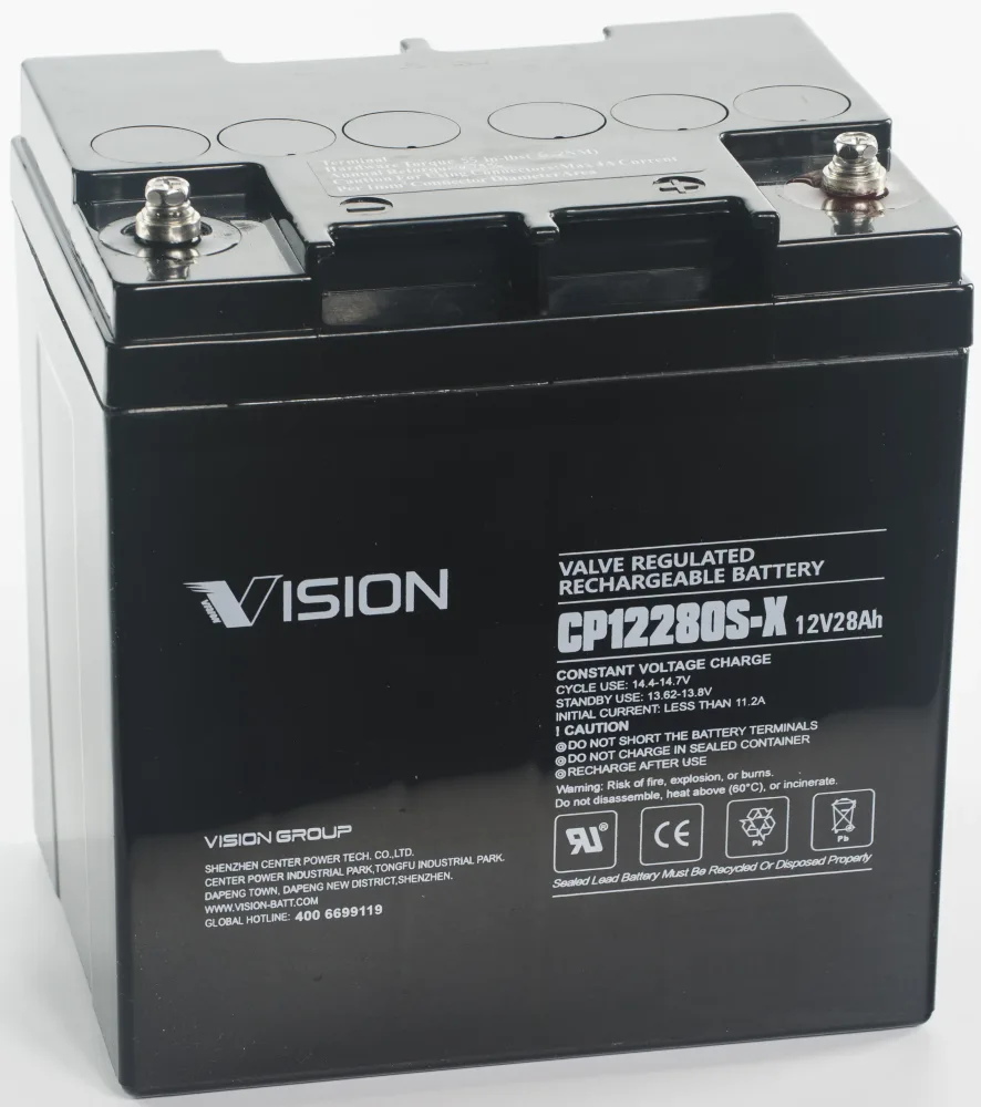 Vision CP12280 Batteri 12V, 28 Ah