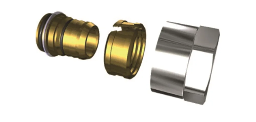 LK Systems 1875890 Pressanslutningskoppling 20 x 20 mm