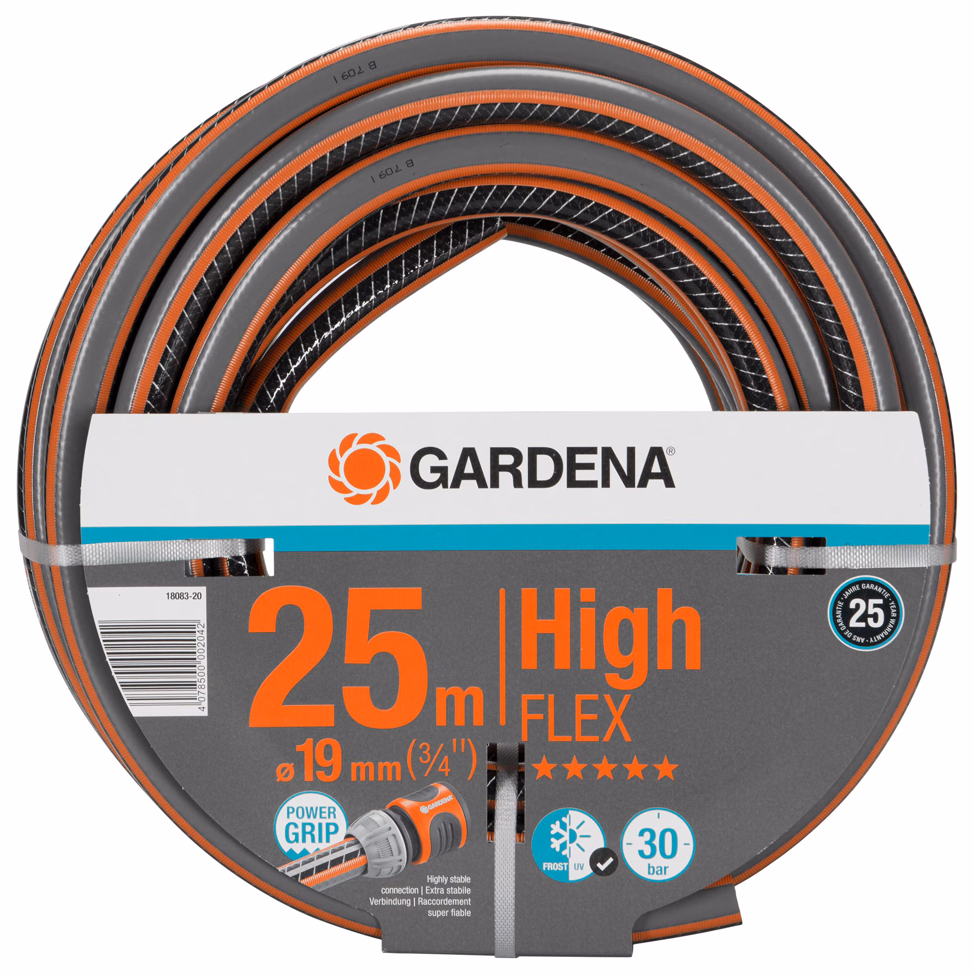 Kjøp Gardena Slange Comfort HighFLEX, 19 mm (3/4"), 25 m
