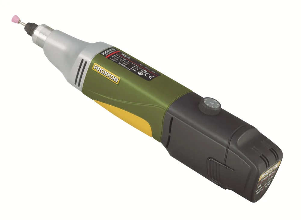 Proxxon 29802 Borrslip utan batteri och laddare