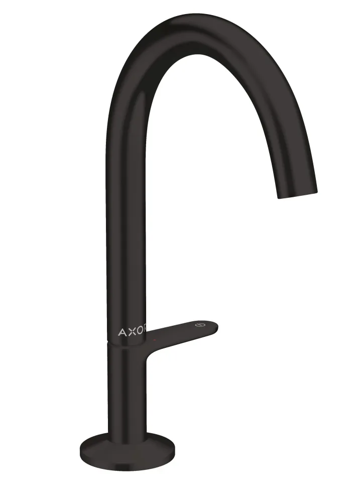 Hansgrohe Axor One Tvättställsblandare push-open ventil Mattsvart