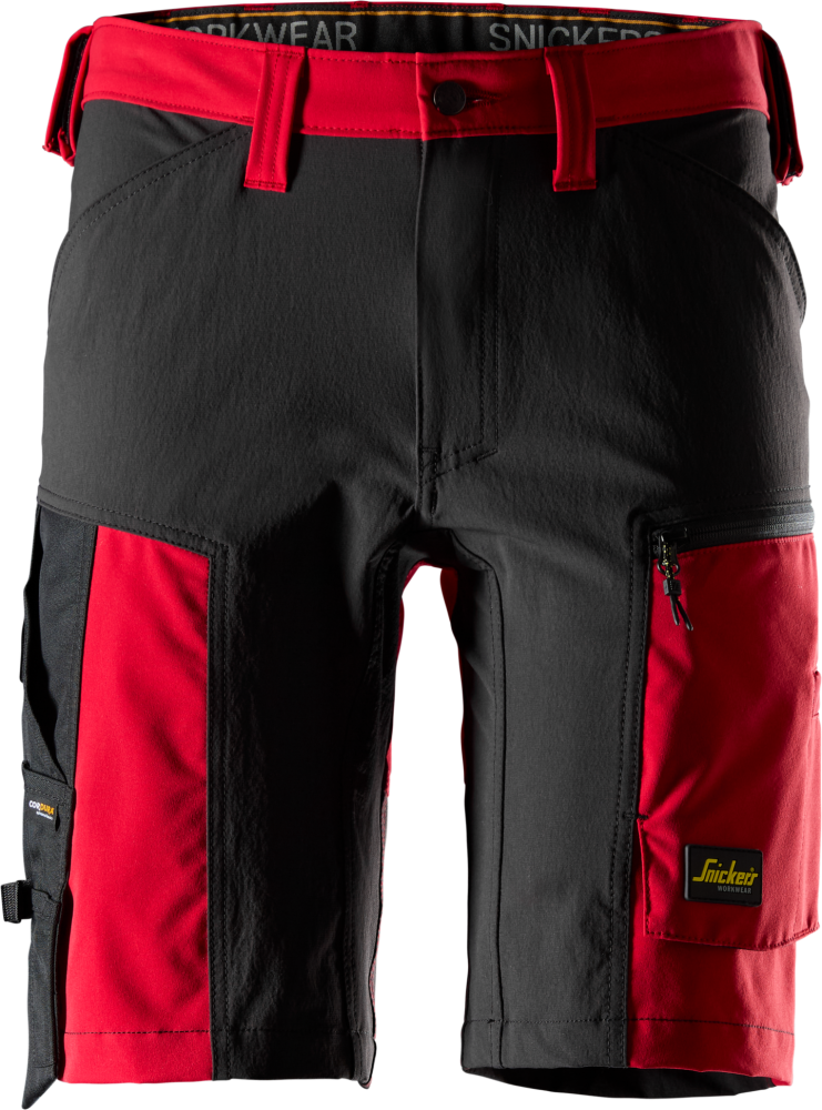 STRETCHSHORTS AW CHILI/SVART STL 58