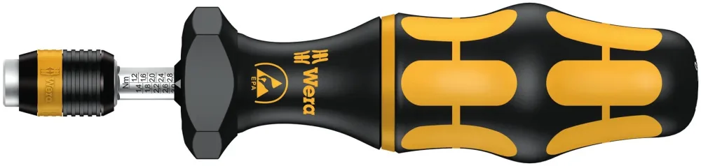 Wera 05074733001 Momentskruvmejsel ESD X 2.5-11.5 IN. LBS.