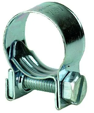 Gelia Mini Slangklämma förzinkad, 2-pack 7-9 mm