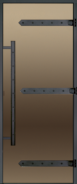 BASTUDÖRR LEGEND KARM SV FURU BRONS 9X21