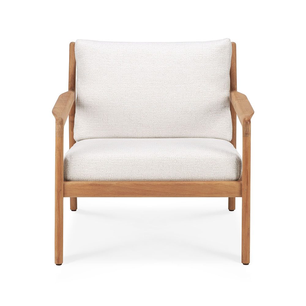 Jack outdoor loungefåtölj teak, Offwhite