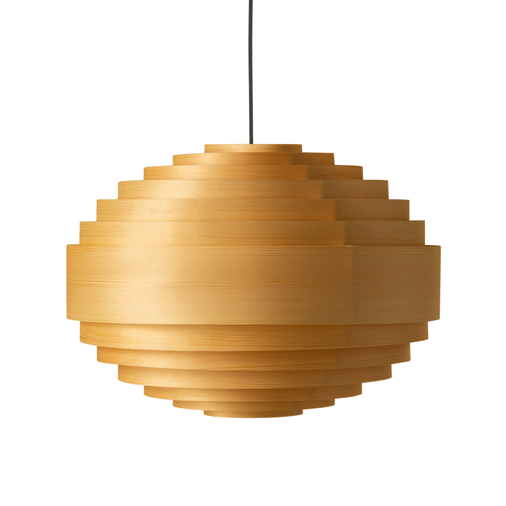 1002 Hans Pendant pendel, Matt oljevaxad furu, Ø46 cm