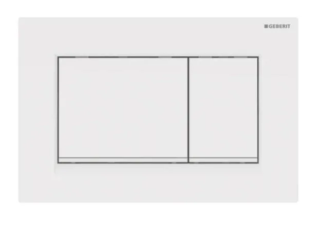 Geberit Sigma 30 Spolplatta vit, plast - Bild 2