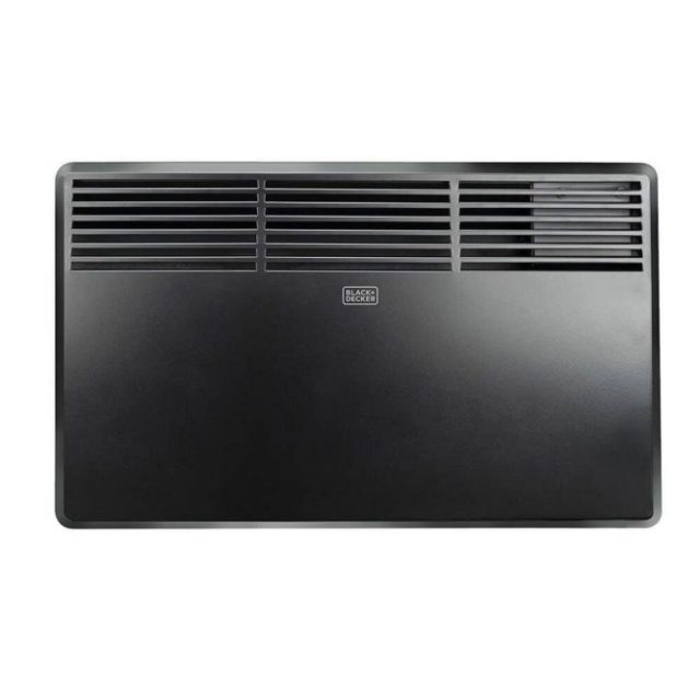 Elradiator för Badrum Black+Decker Svart