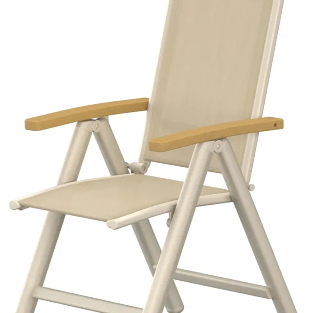 Venture Home Panama Matstol beige, 2-pack