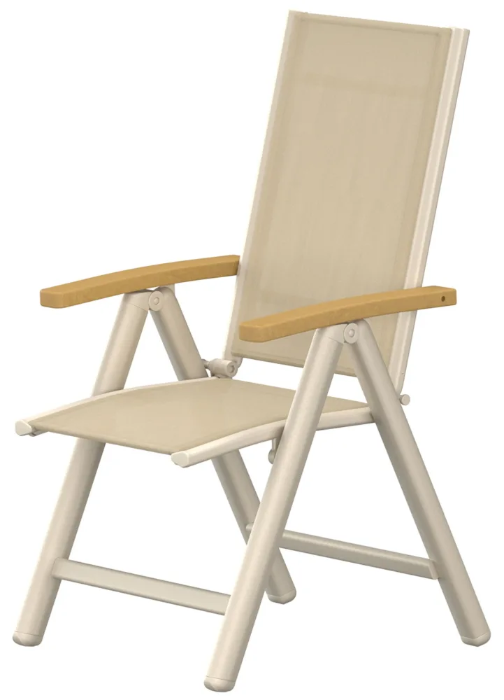 Venture Home Panama Matstol beige, 2-pack