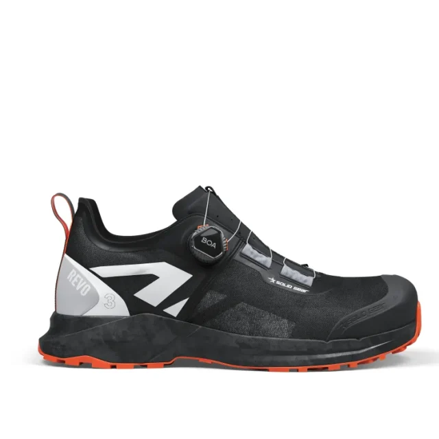Solid Gear REVO 3 Skyddssko svart/orange 35