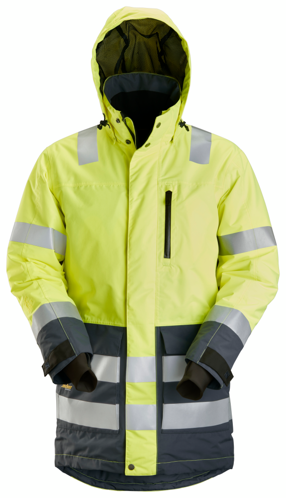 PARKAS SNICKERS WORKWEAR FODRAD WP KL3 VARSEL L