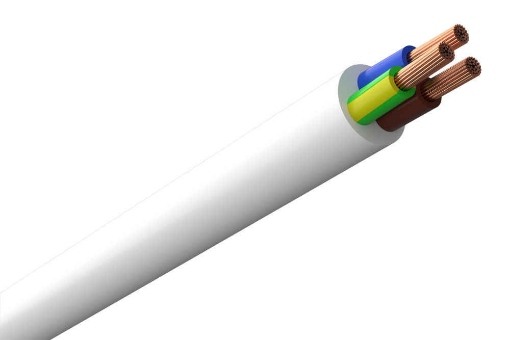 KABEL AMO RKK 3G1 VIT RING 5M