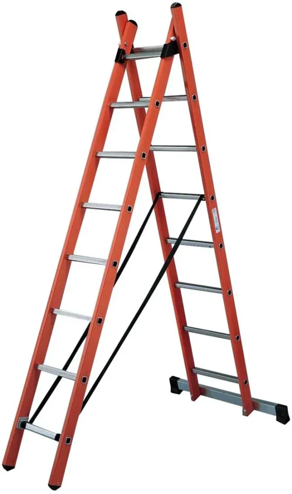 Skeppshultstegen 307-4 Kombistege 4,1 meter, glasfiber