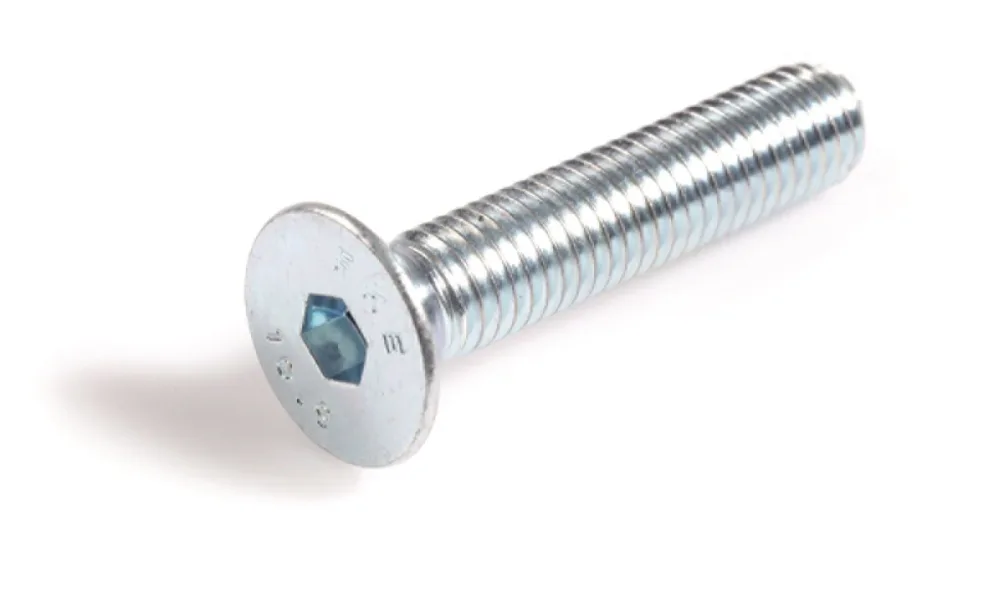 REYHER 106428100060040 Insexskruv MF6S 8.8, FZB, ISO 10642 (D7991) M6X40 mm, 200-pack