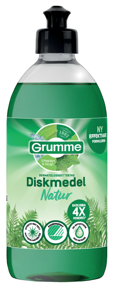 HANDDISKMEDEL NATUR 500ML GRUMME
