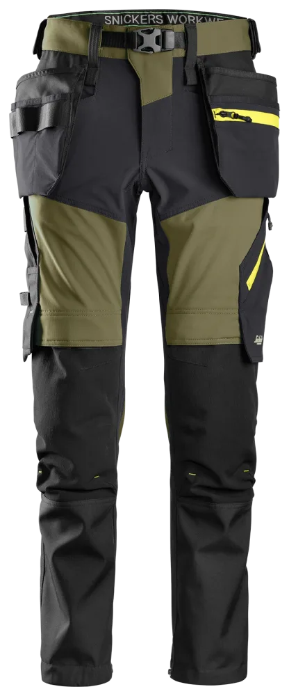 Snickers Workwear 6940 FlexiWork Arbetsbyxa blå Blå
