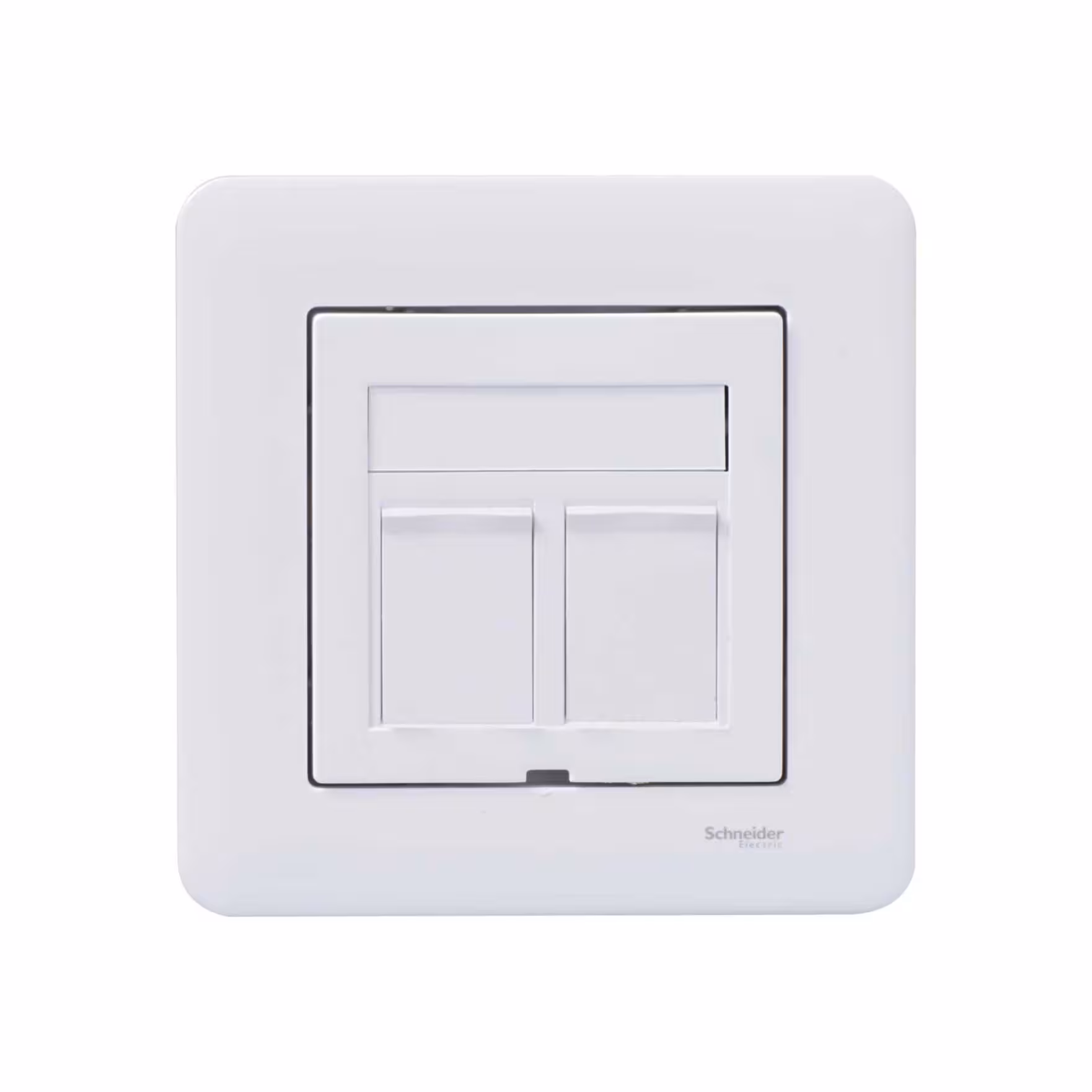 Kjøp Schneider Electric Datauttak 2 koblinger, 2xC6 UTP, Exxact
