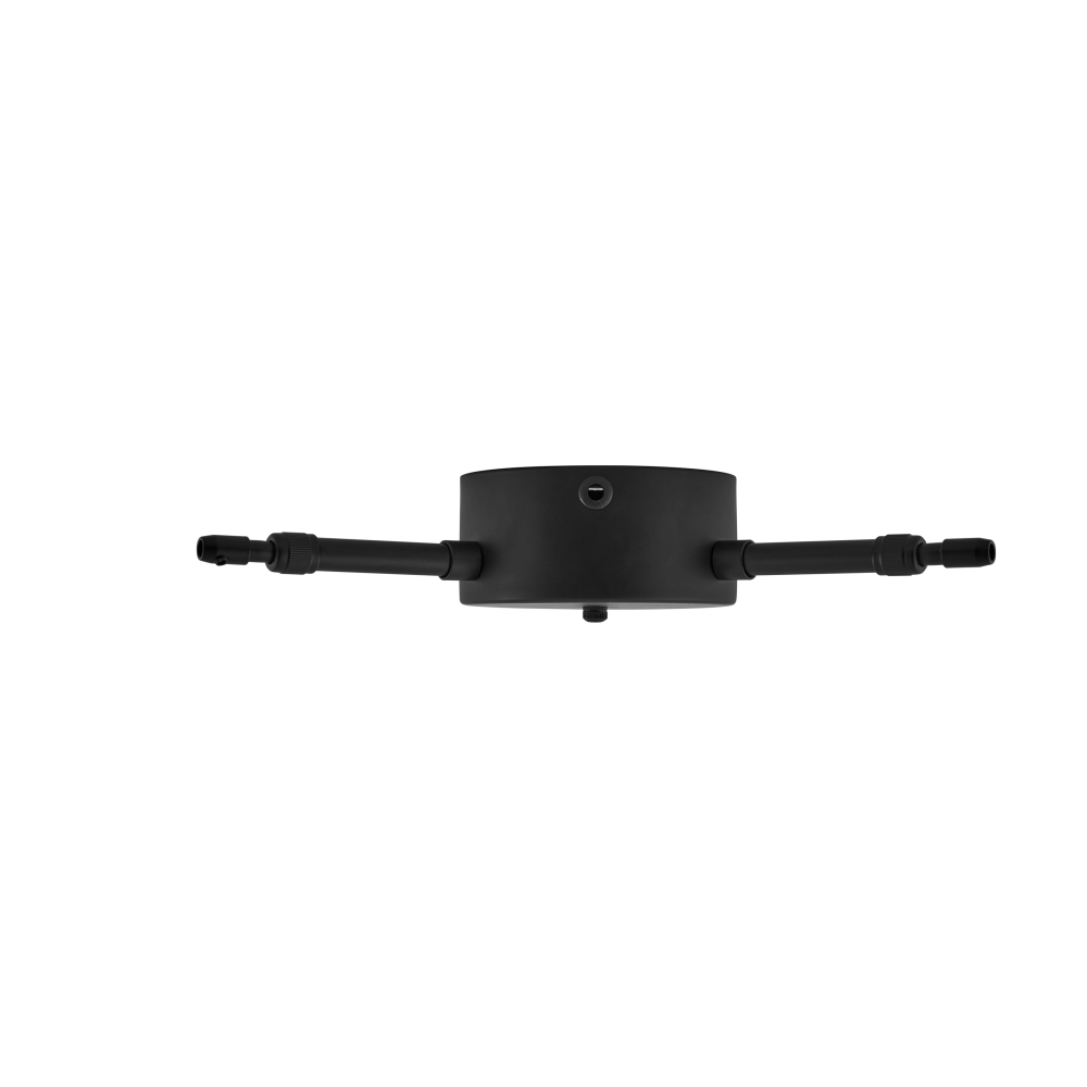 Globen Lighting takkopp 3-armad, Svart