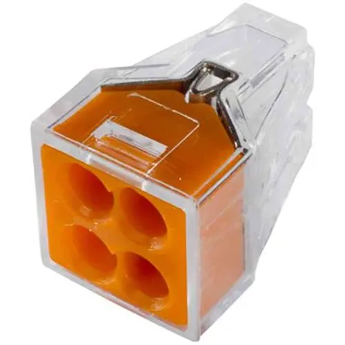 Wago 773-104 Toppklämma 4-ledare, 100-pack