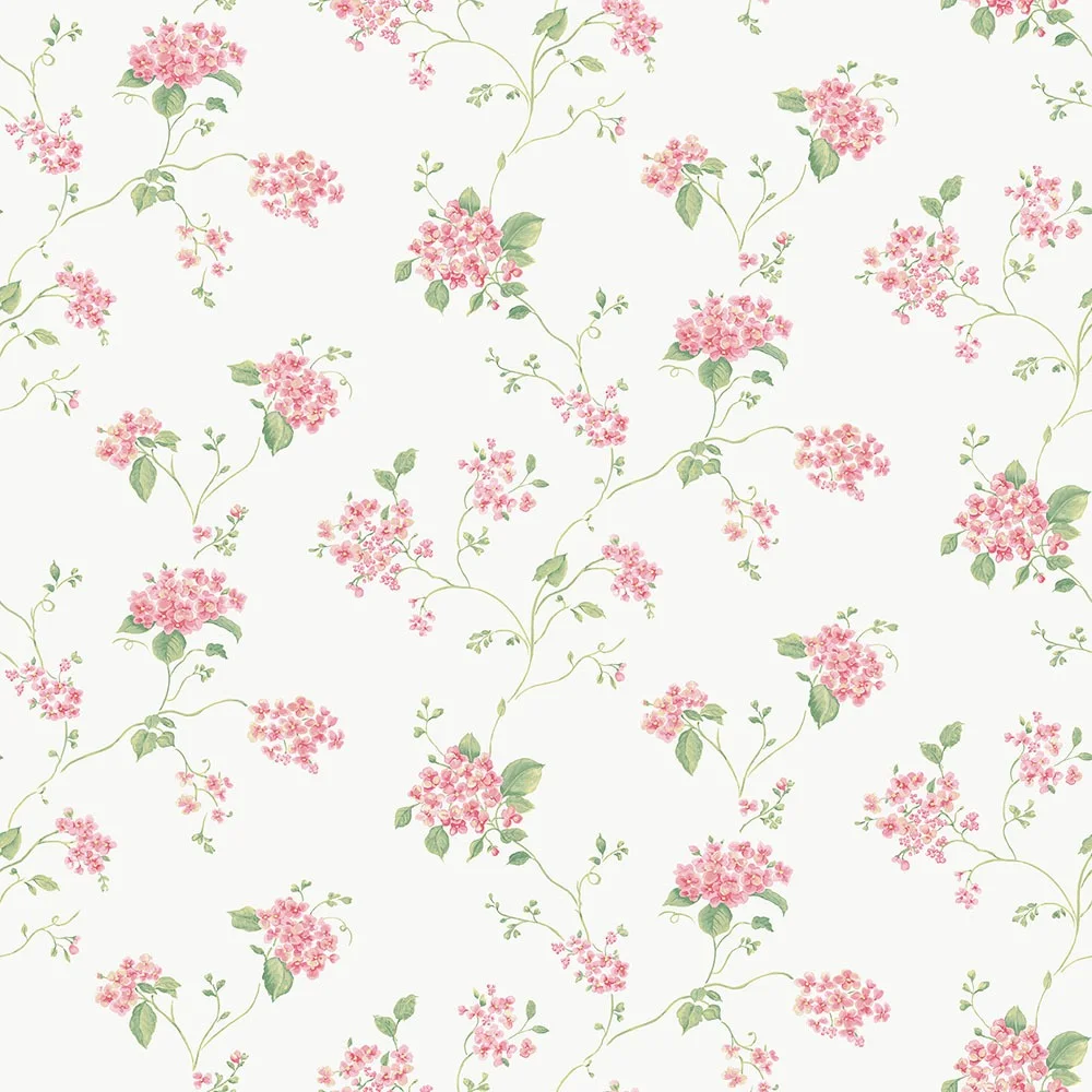 Galerie Wallcoverings Miniatyrer II G68718 Tapet Hydrangea Trail