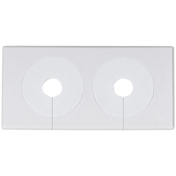 Faluplast 51489 Vulkbricka delbar, dubbel, 12-22 mm Brun