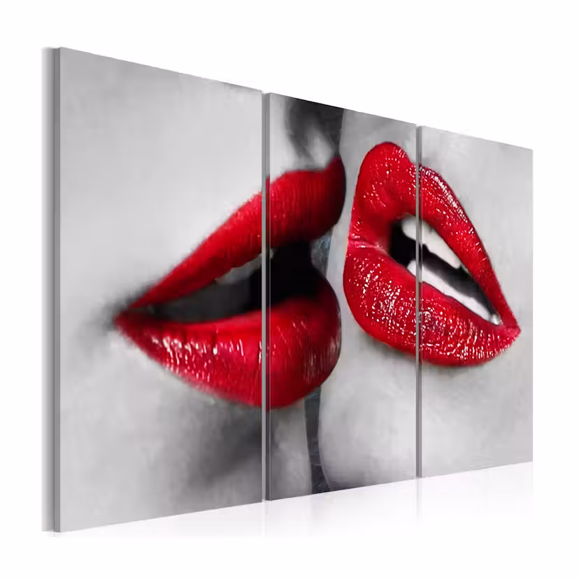 Tavla Arkiio Hot Lips 60x40 cm