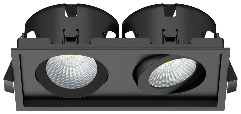 Westal WLD Reko II Downlight 14 W, 1560 lm, svart 3000 K