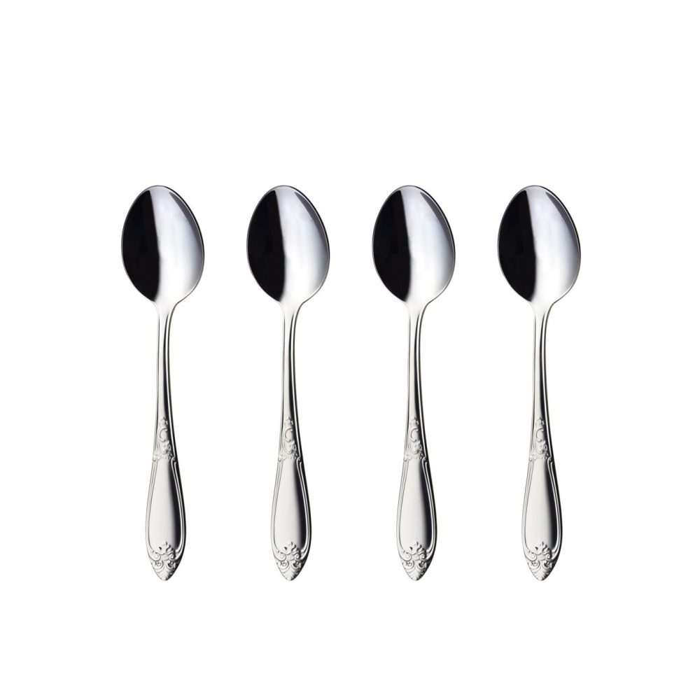 Nina dessertsked 4-pack, rostfritt stål