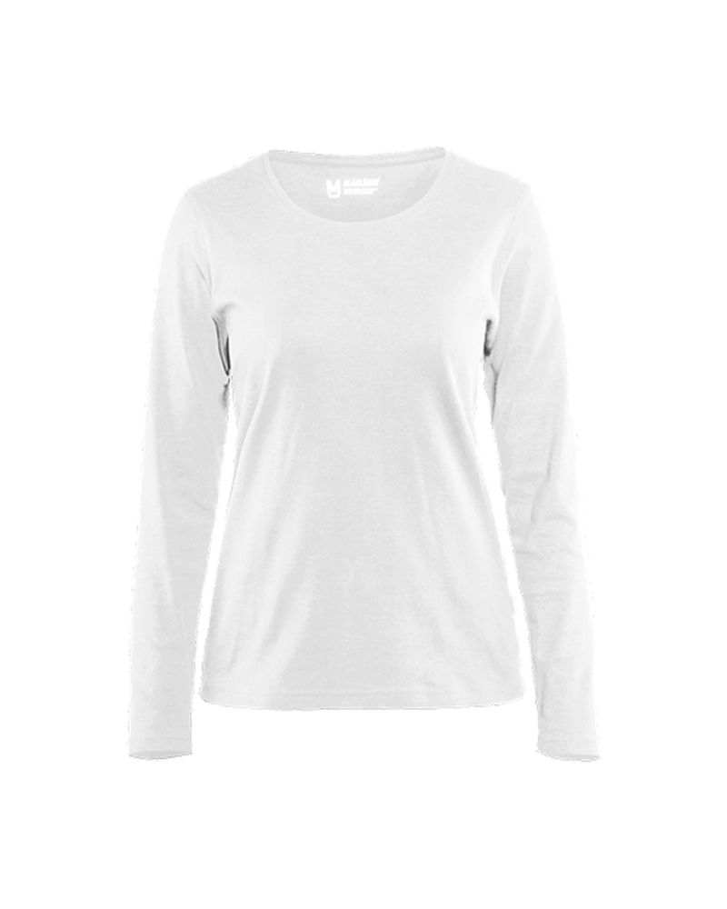 T-SHIRT 3301 DAM LÅNGÄR VIT L LÅNGÄRM VIT