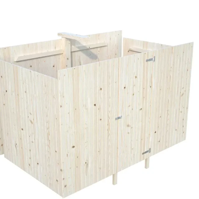 Palmako 102781 Förråd inv. 6,2 m², till Karl 101025, obehandlad