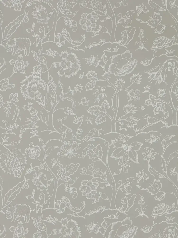 Morris & Co - Middlemore Linen Chalk Melsetter Wallpapers