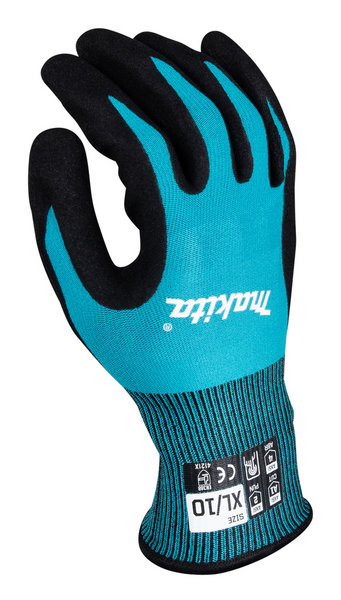 MONTAGEHANDSKE P-84707 MAKITA FITKNIT NITRIL SKÄR-A1 STL XL