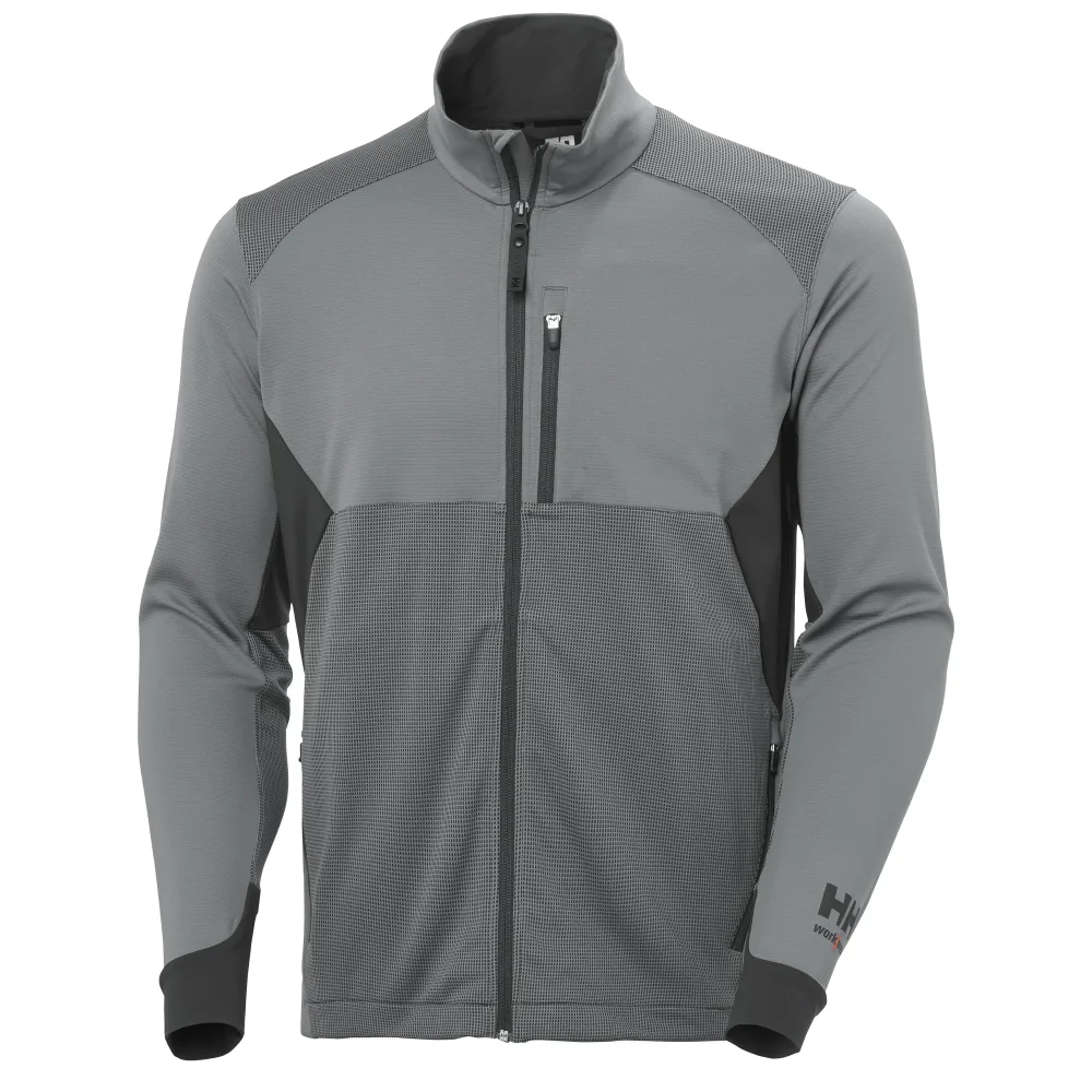 Helly Hansen Workwear 72378-969 Arbetsjacka lätt, mellanlager Grå
