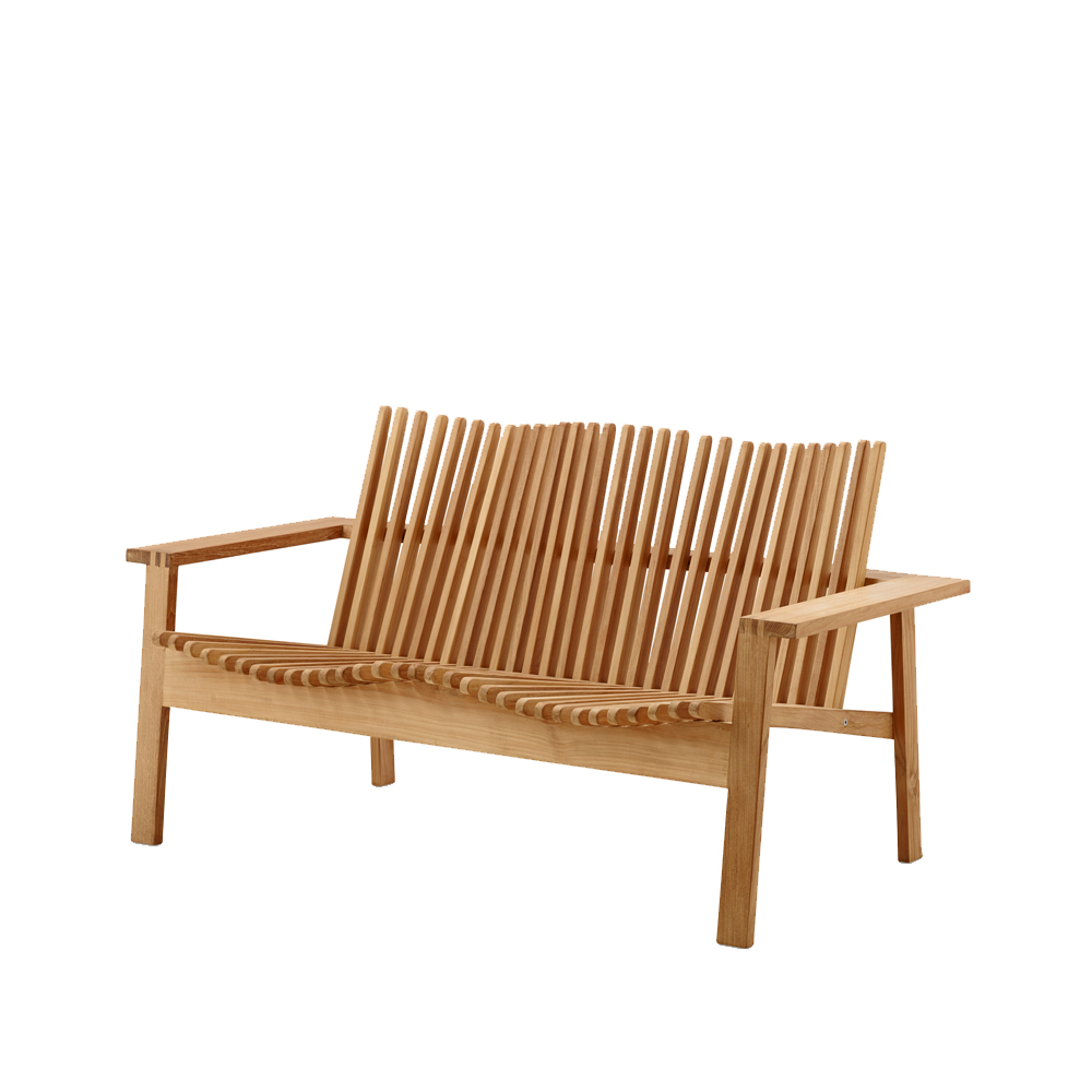Amaze soffa 2-sits, Teak