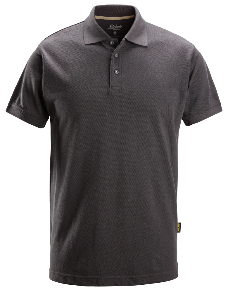 PIKETRÖJA SNICKERS WORKWEAR 2718 STÅLGRÅ L, UTAN FICKA