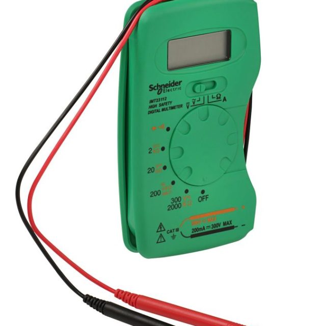 Kjøp Schneider Electric Multimeter, kompakt digital, CAT III