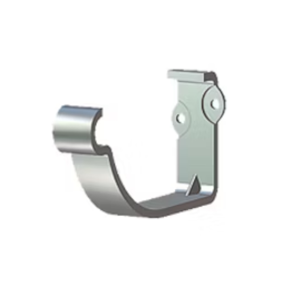 Rännekrok KFK 125mm Silvermetallic, Lindab 97196