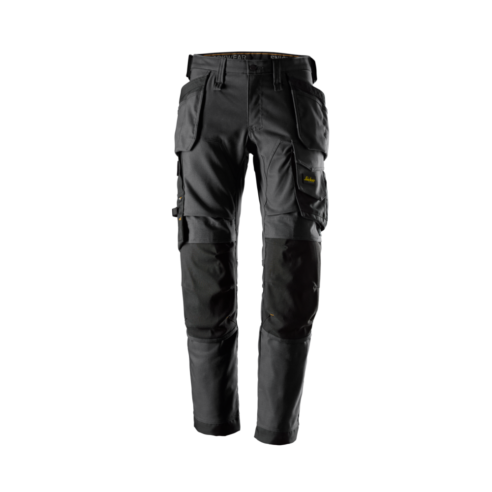 STRETCHBYXA CANVAS AW HF STÅLGRÅ/SVART STL 150