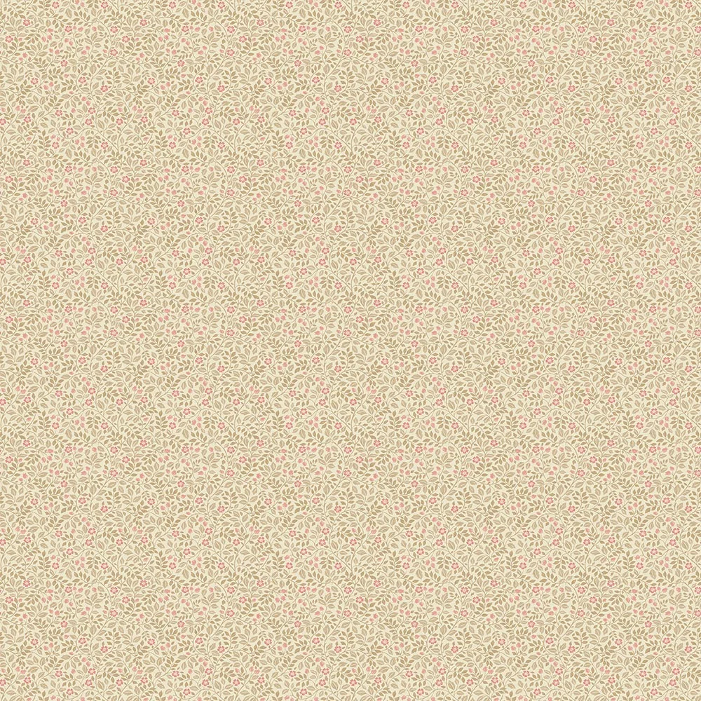 Galerie Wallcoverings Miniatyrer II G68705 Tapet Full Mini Rosa/brun/beige