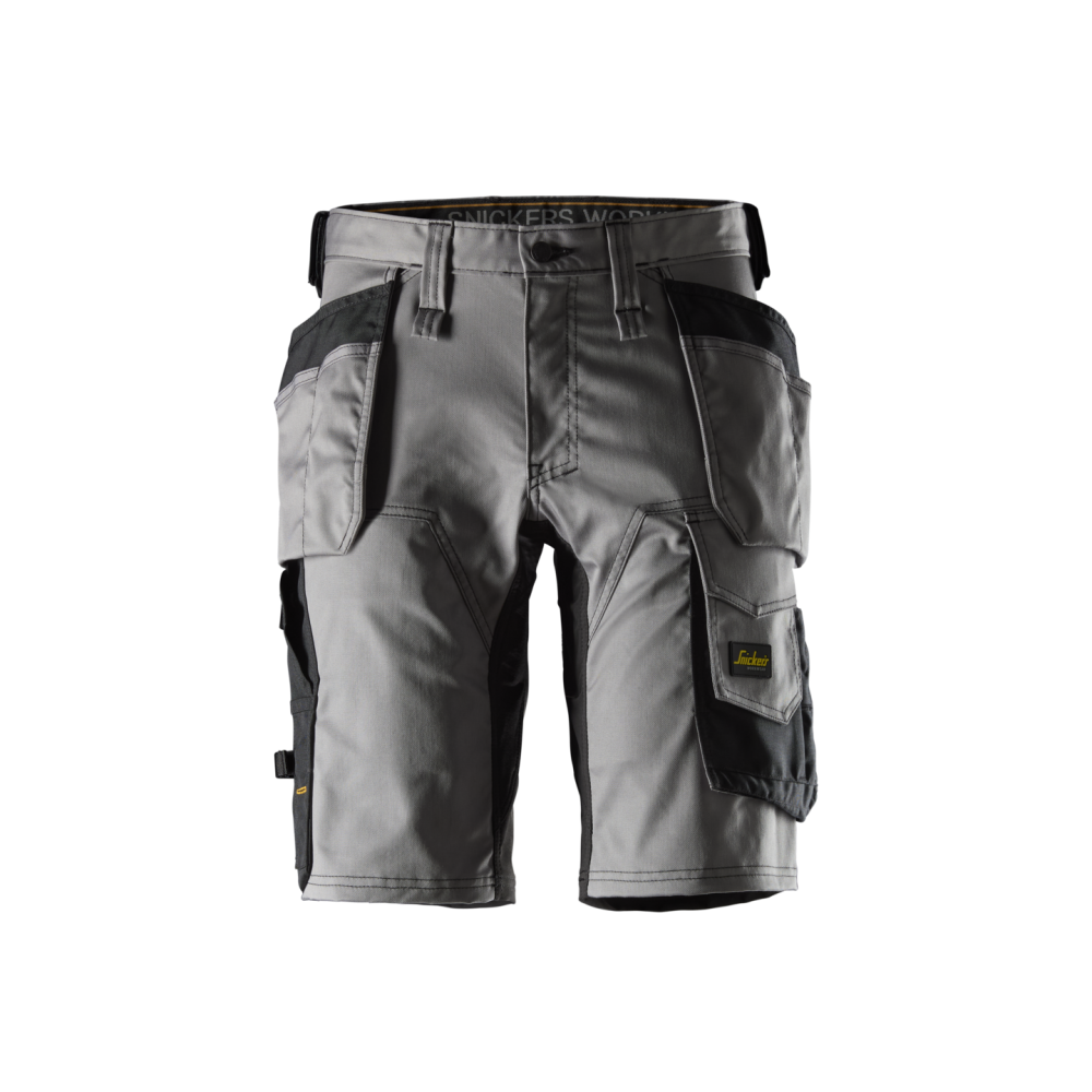 SHORTS STRETCH + HF AW GRÅ/SVART STL 58
