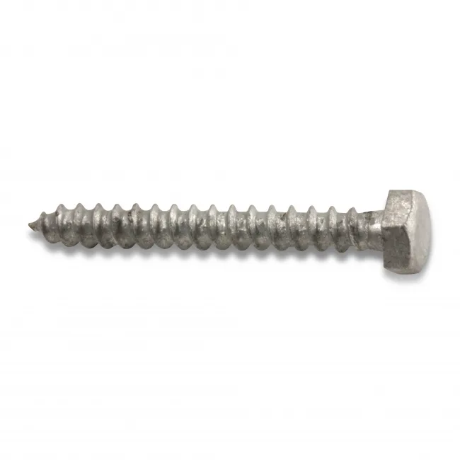 Heco 9605071 Sexkantsträskruv varmförzinkad, T6S 6 x 50 mm, 25-pack