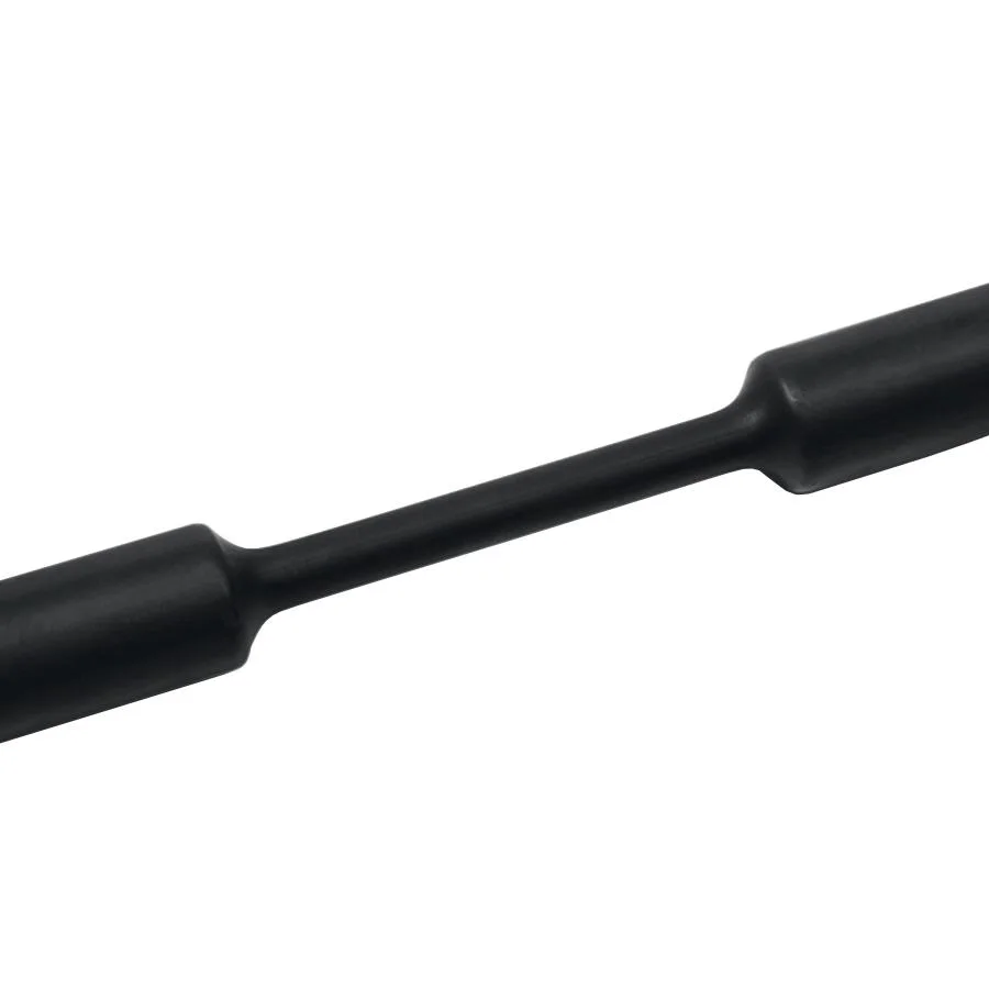 Hellermann Tyton TREDUX Krympslang 2:1, 1 m, svart 38,1/19,1 mm, 6-pack