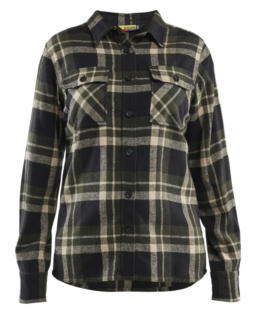 Blåkläder 321811685699XL Skjorta röd/svart Röd/svart - Bild 2