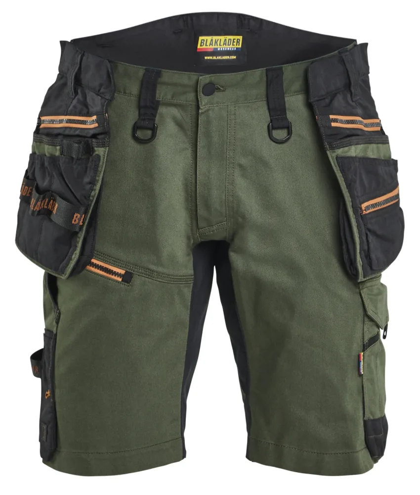Blåkläder 197211494240C50 Shorts grön/rost Grön/rost - Bild 2