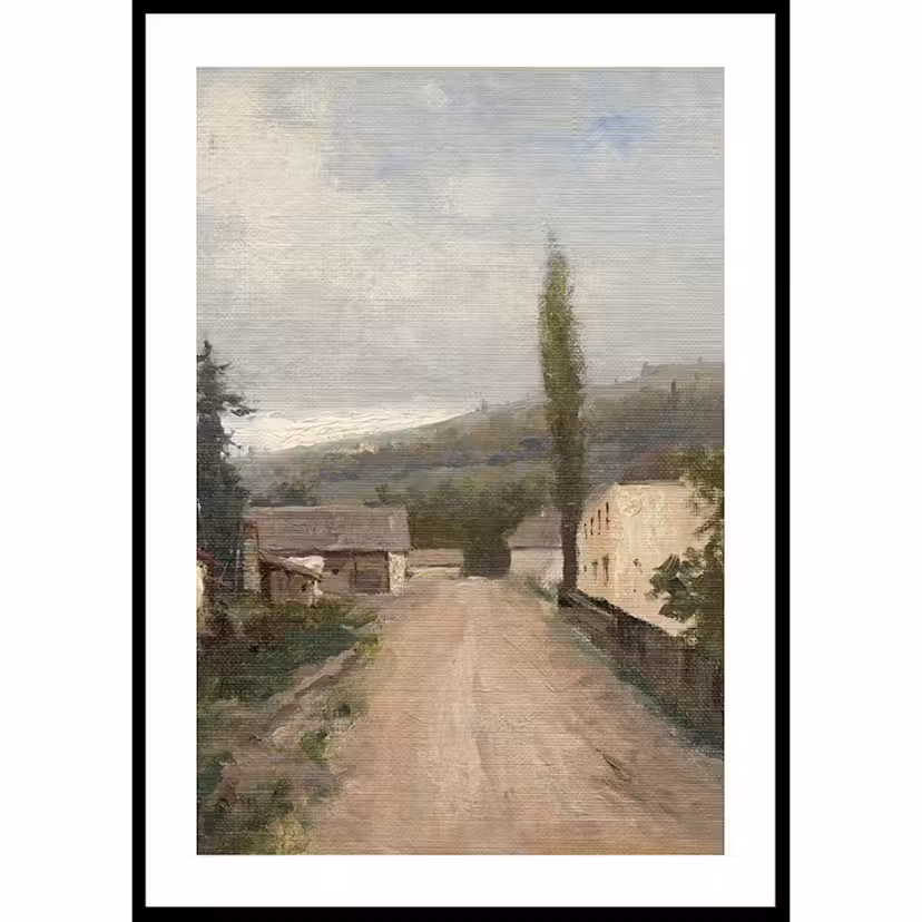 Poster Gallerix From The West Slovak Village By Felicián Moczik Storlek: 30x40 cm