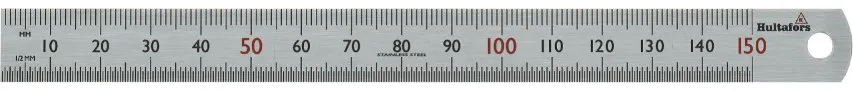 Hultafors STL 600 Stålskala tolerans ±0,3 mm 600 mm - Bild 2