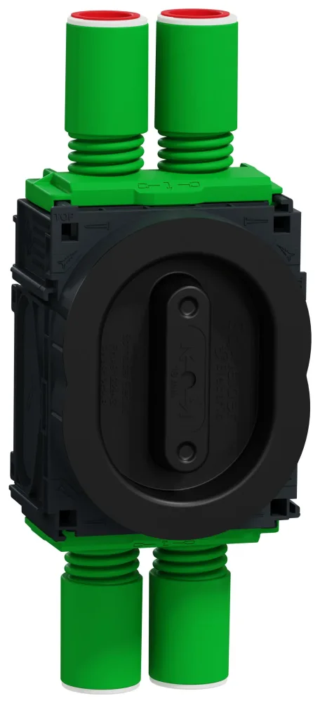 Schneider Electric IMT80264 Apparatdosa brandskydd, 13 mm, 4-stuts För enkel apparatdosa